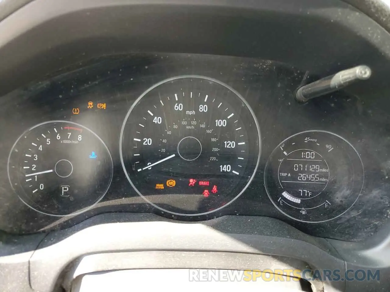 9 Photograph of a damaged car 3CZRU5H15NM741006 HONDA HR-V 2022