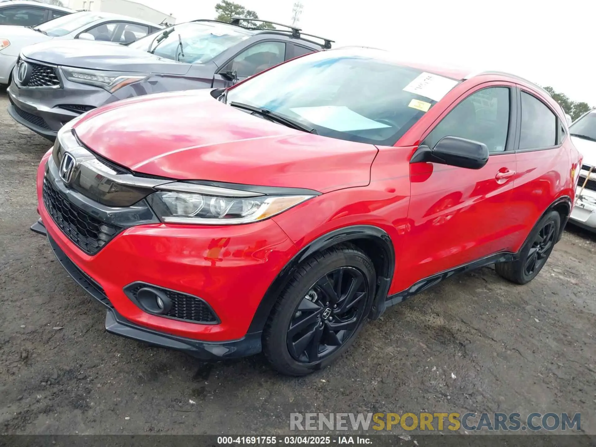2 Photograph of a damaged car 3CZRU5H16NM714445 HONDA HR-V 2022