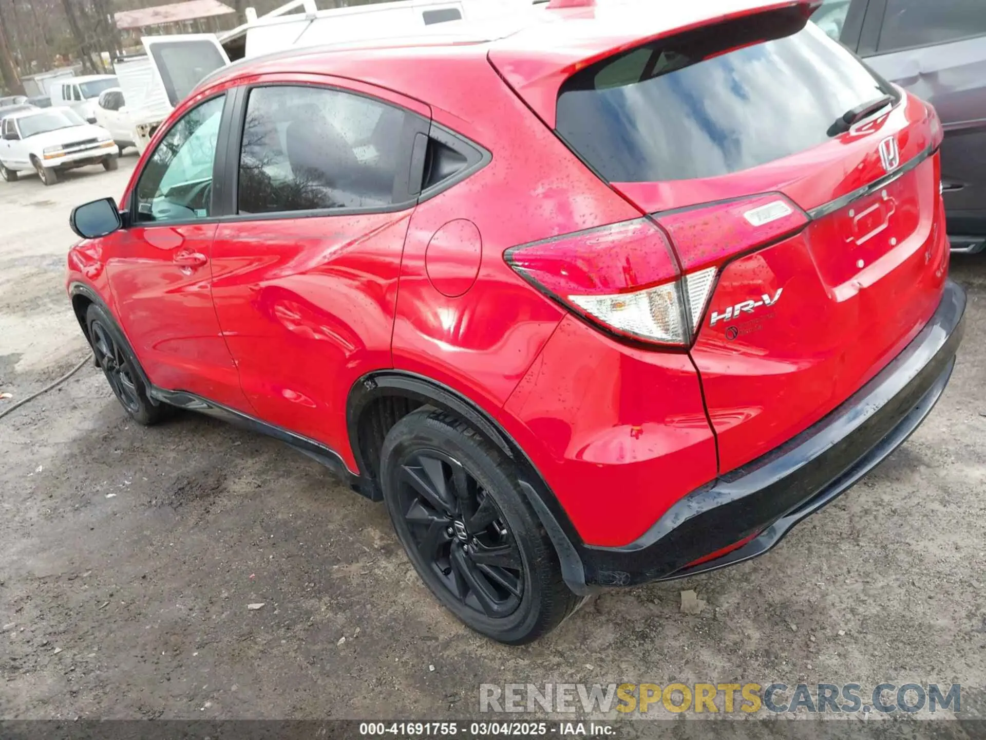 3 Photograph of a damaged car 3CZRU5H16NM714445 HONDA HR-V 2022
