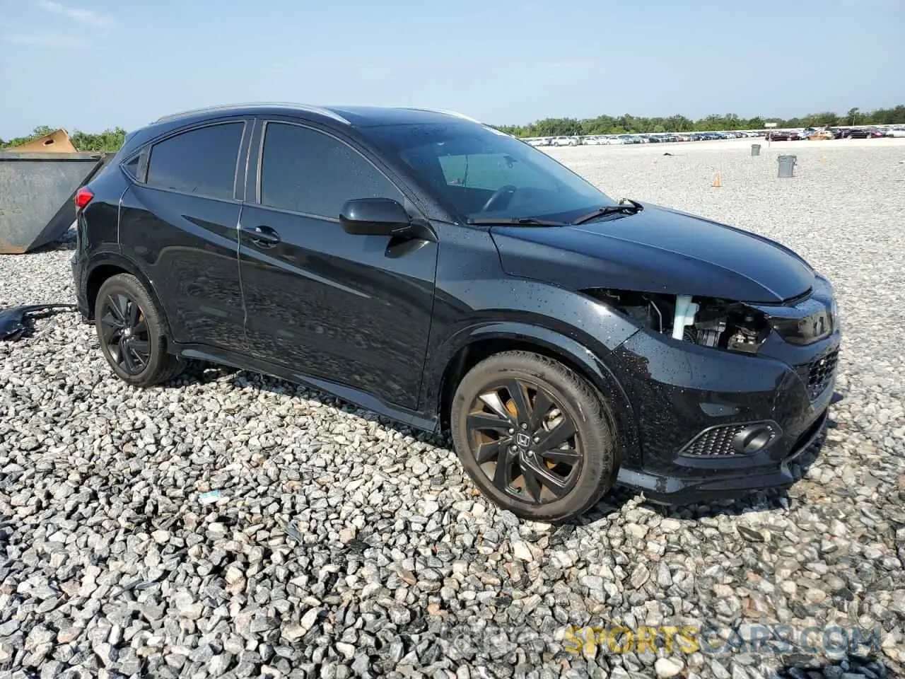 4 Photograph of a damaged car 3CZRU5H16NM722352 HONDA HR-V 2022