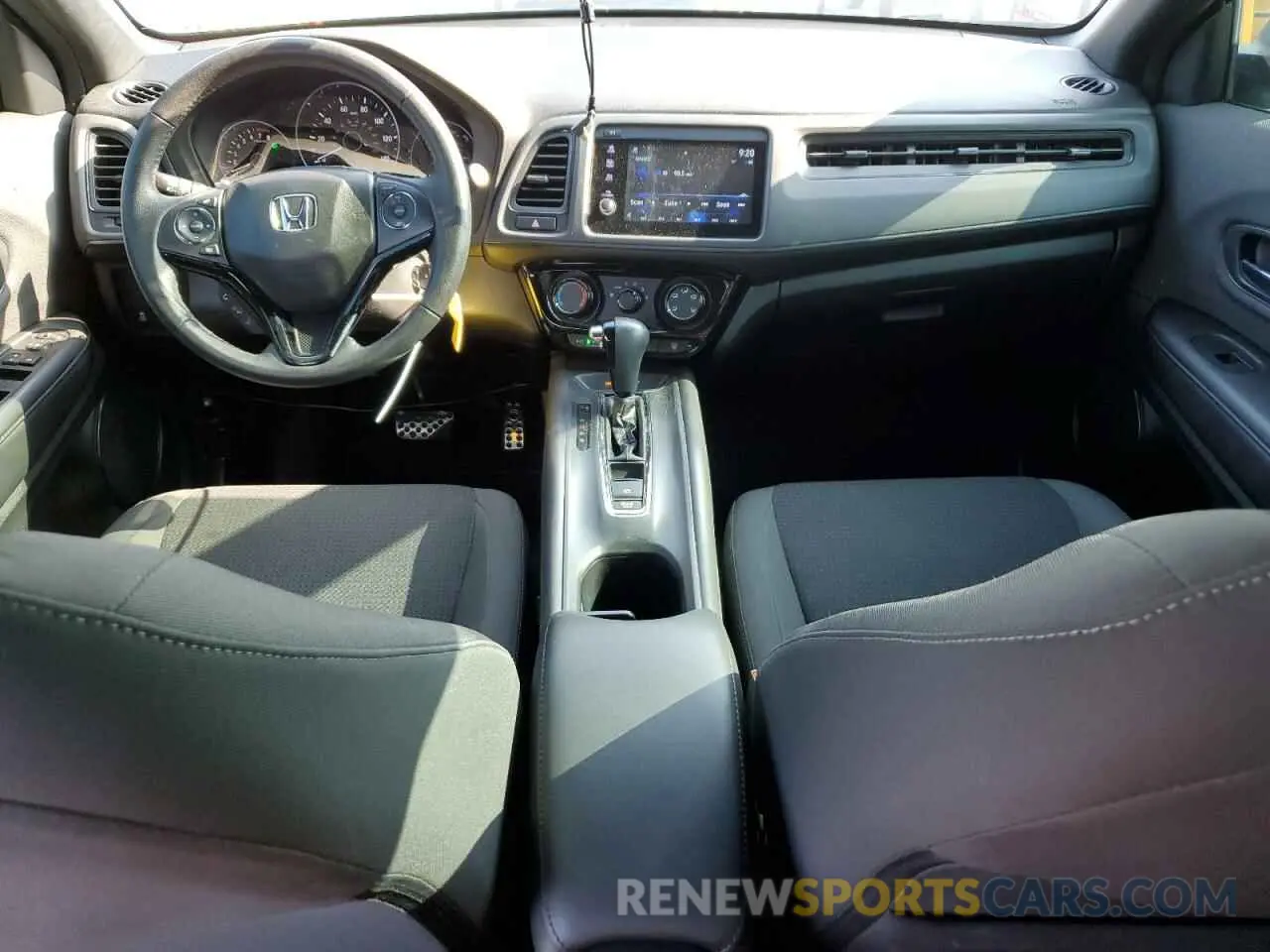 8 Photograph of a damaged car 3CZRU5H16NM722352 HONDA HR-V 2022