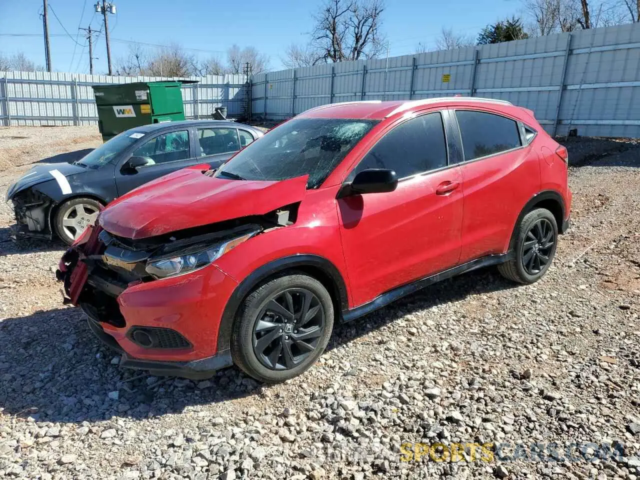1 Photograph of a damaged car 3CZRU5H16NM728863 HONDA HR-V 2022