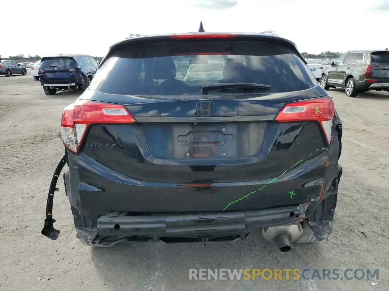 6 Photograph of a damaged car 3CZRU5H16NM729446 HONDA HR-V 2022