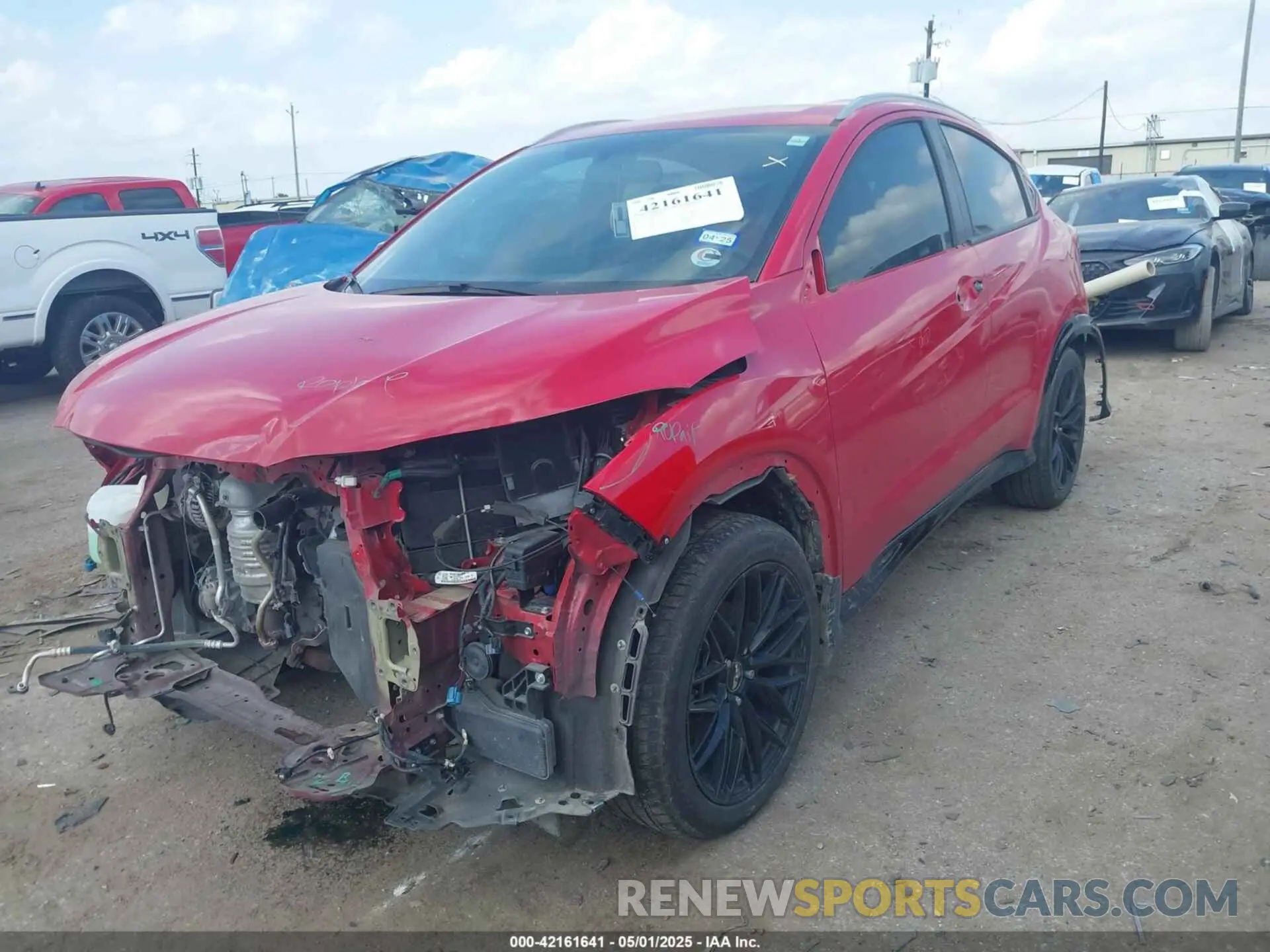 2 Photograph of a damaged car 3CZRU5H16NM742133 HONDA HR-V 2022