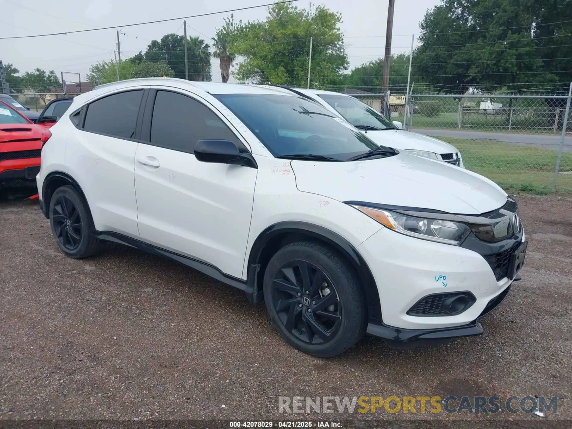 1 Photograph of a damaged car 3CZRU5H17NM700876 HONDA HR-V 2022