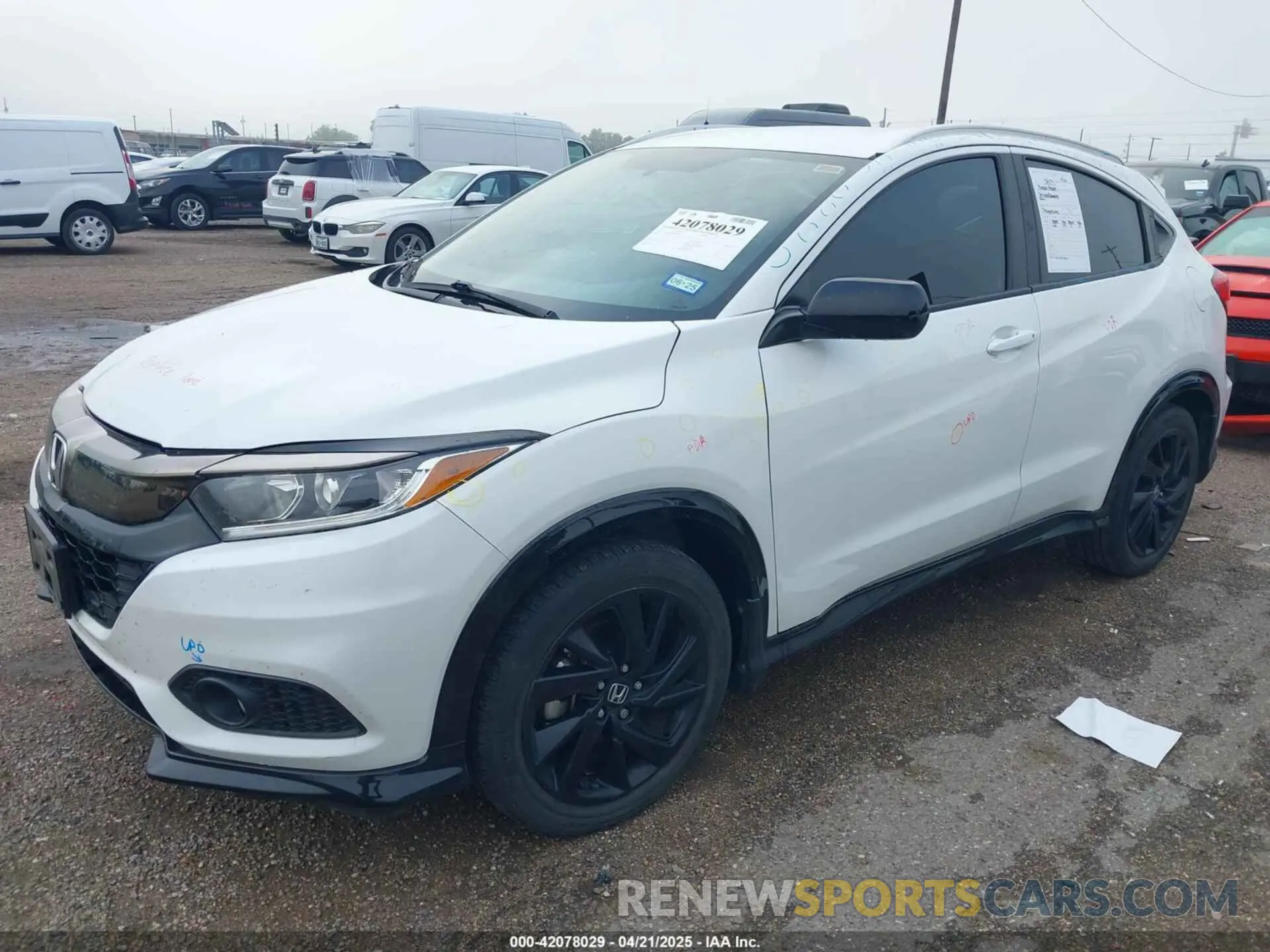 2 Photograph of a damaged car 3CZRU5H17NM700876 HONDA HR-V 2022