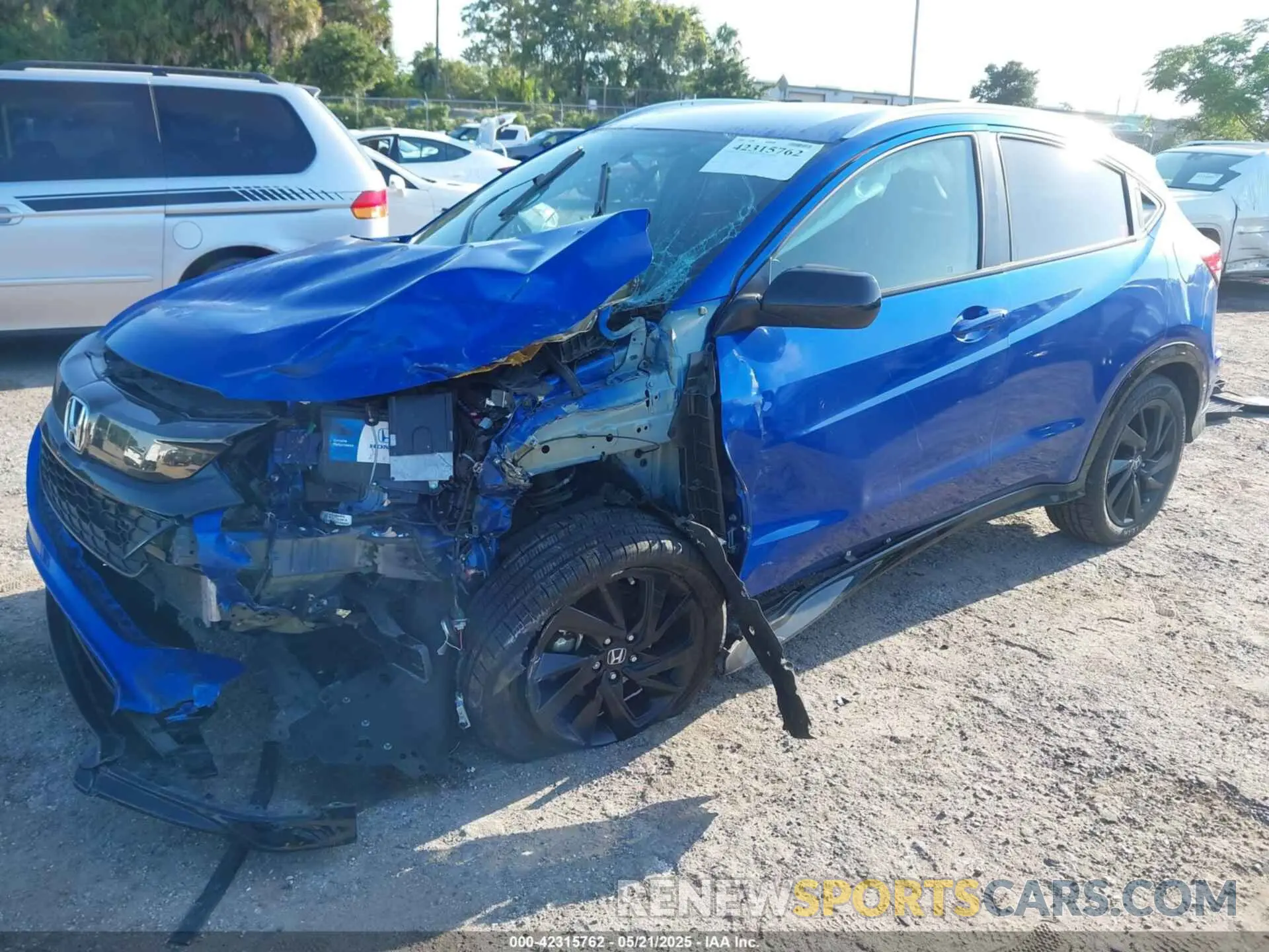 2 Photograph of a damaged car 3CZRU5H18NM731330 HONDA HR-V 2022