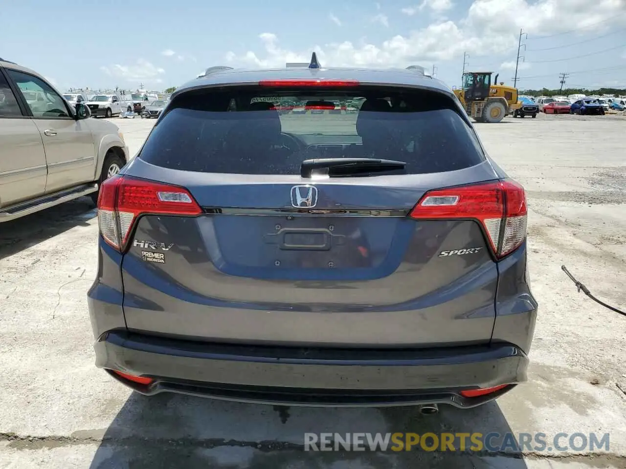 6 Photograph of a damaged car 3CZRU5H19NM701298 HONDA HR-V 2022