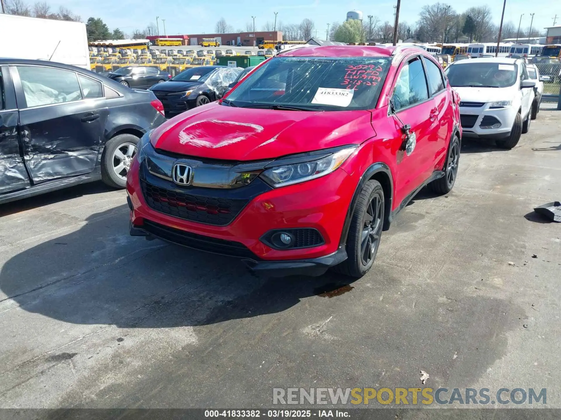 2 Photograph of a damaged car 3CZRU5H19NM719199 HONDA HR-V 2022