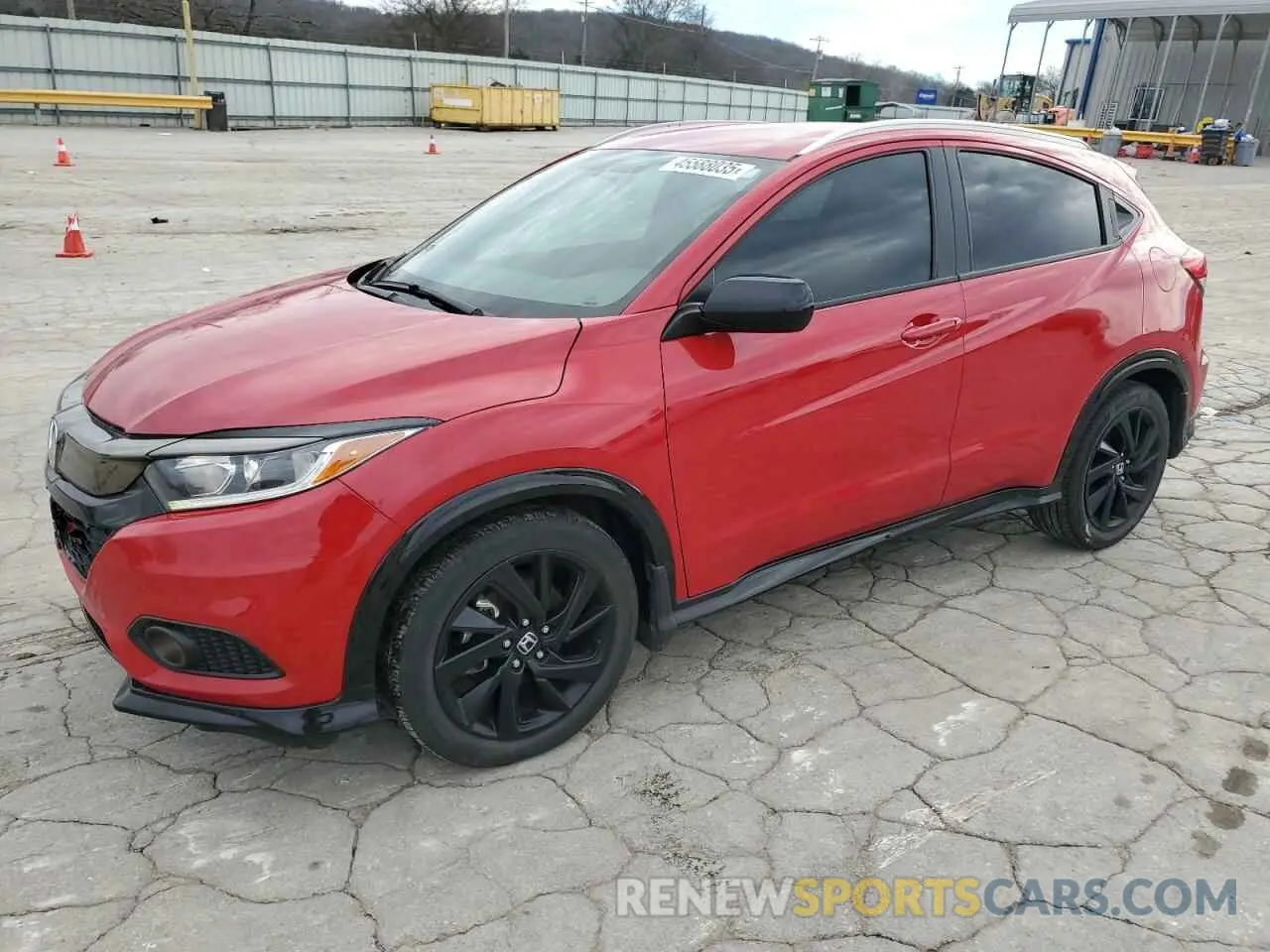 1 Photograph of a damaged car 3CZRU5H1XNM706655 HONDA HR-V 2022