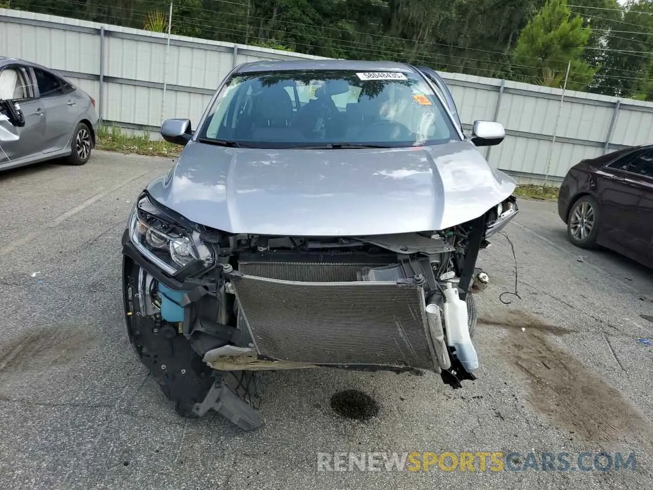 5 Photograph of a damaged car 3CZRU5H30NM723689 HONDA HR-V 2022