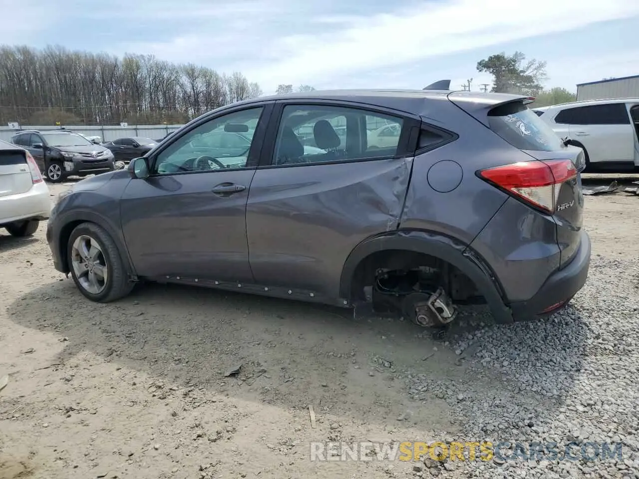 2 Photograph of a damaged car 3CZRU5H31NM702821 HONDA HR-V 2022