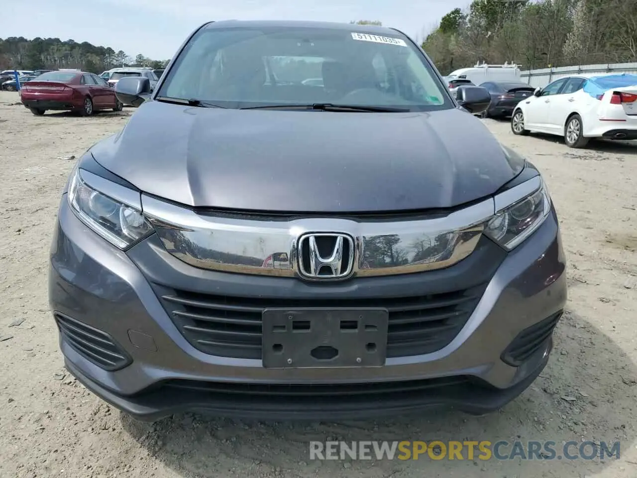 5 Photograph of a damaged car 3CZRU5H31NM702821 HONDA HR-V 2022