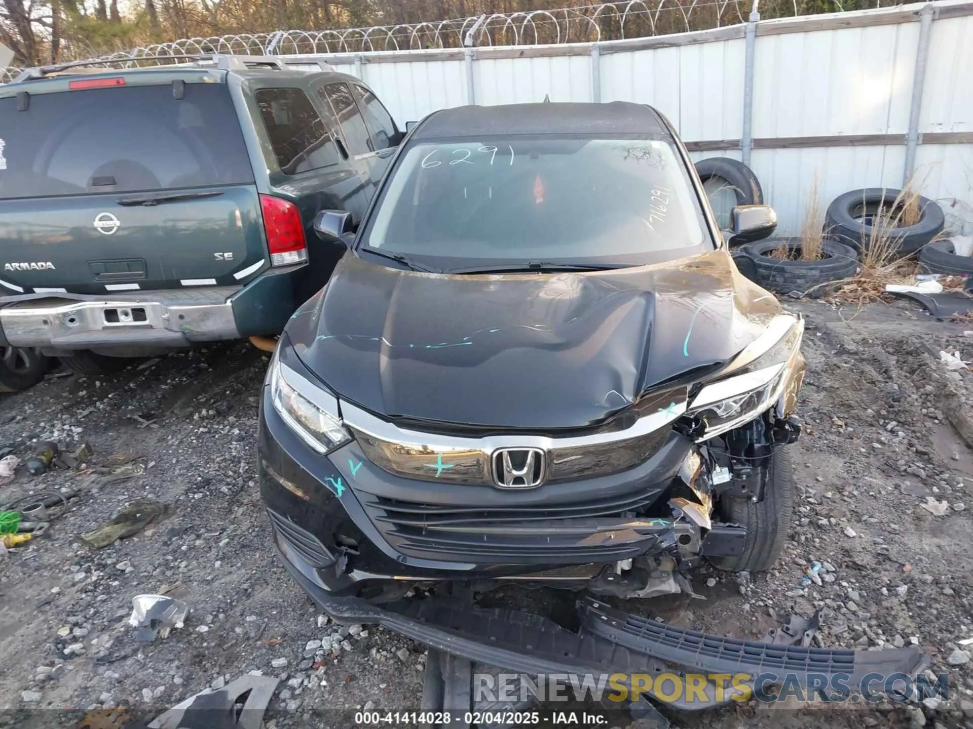 12 Photograph of a damaged car 3CZRU5H32NM716291 HONDA HR-V 2022