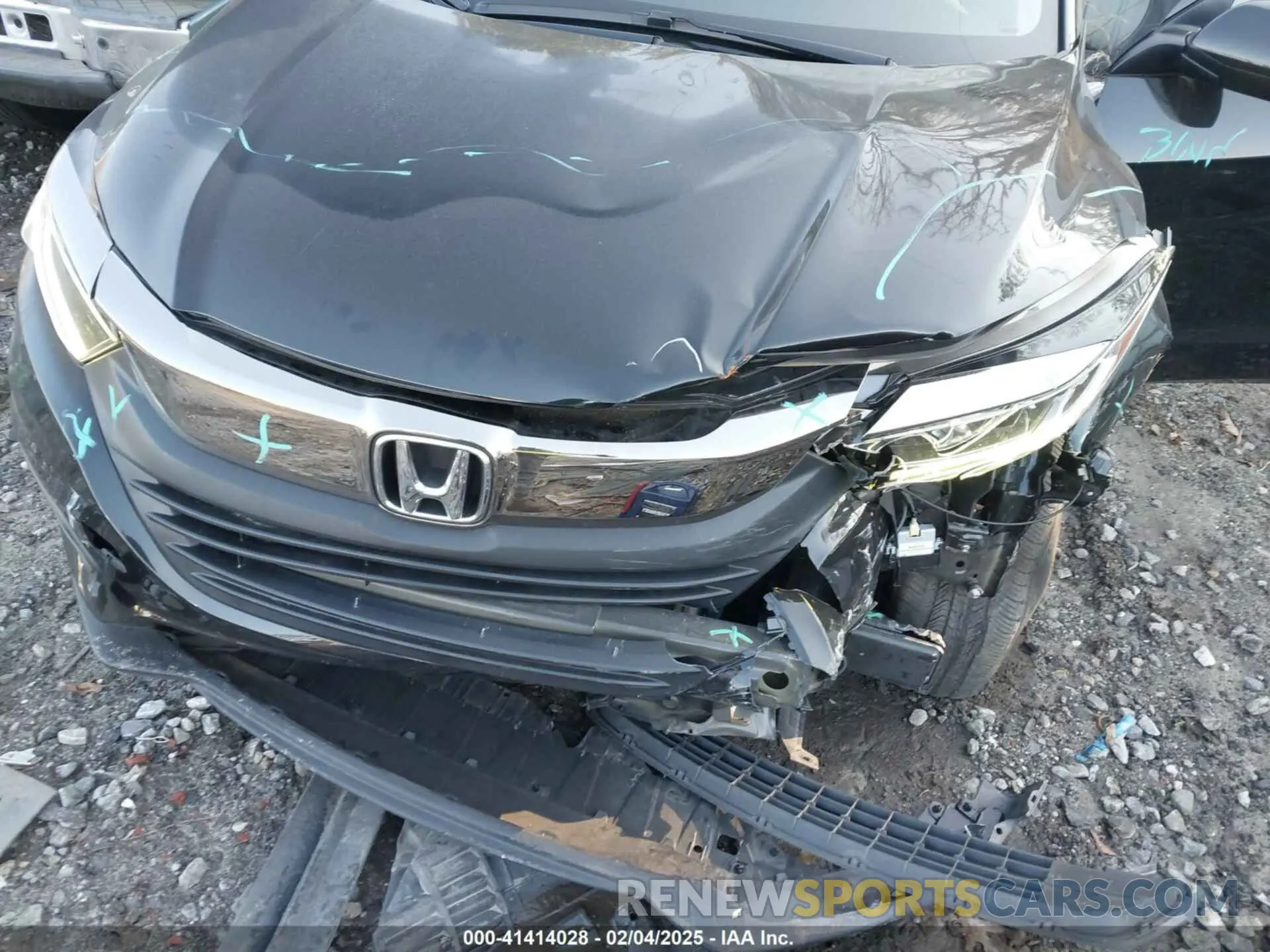 6 Photograph of a damaged car 3CZRU5H32NM716291 HONDA HR-V 2022