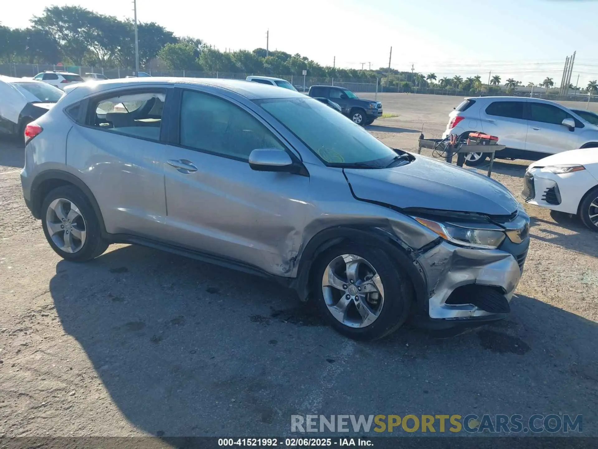 1 Photograph of a damaged car 3CZRU5H33NM709544 HONDA HR-V 2022