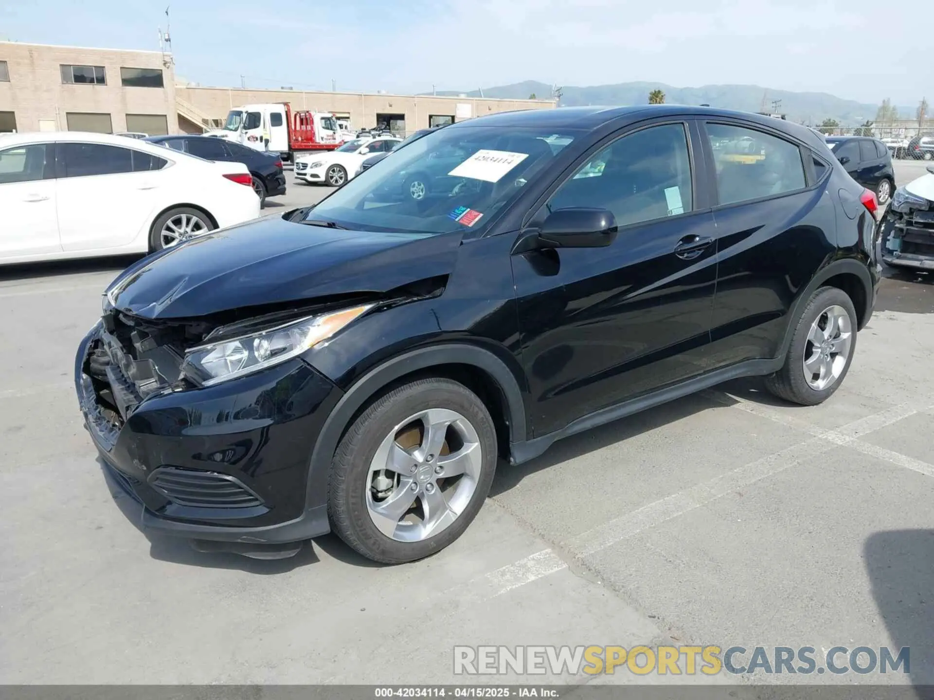 2 Photograph of a damaged car 3CZRU5H33NM737697 HONDA HR-V 2022