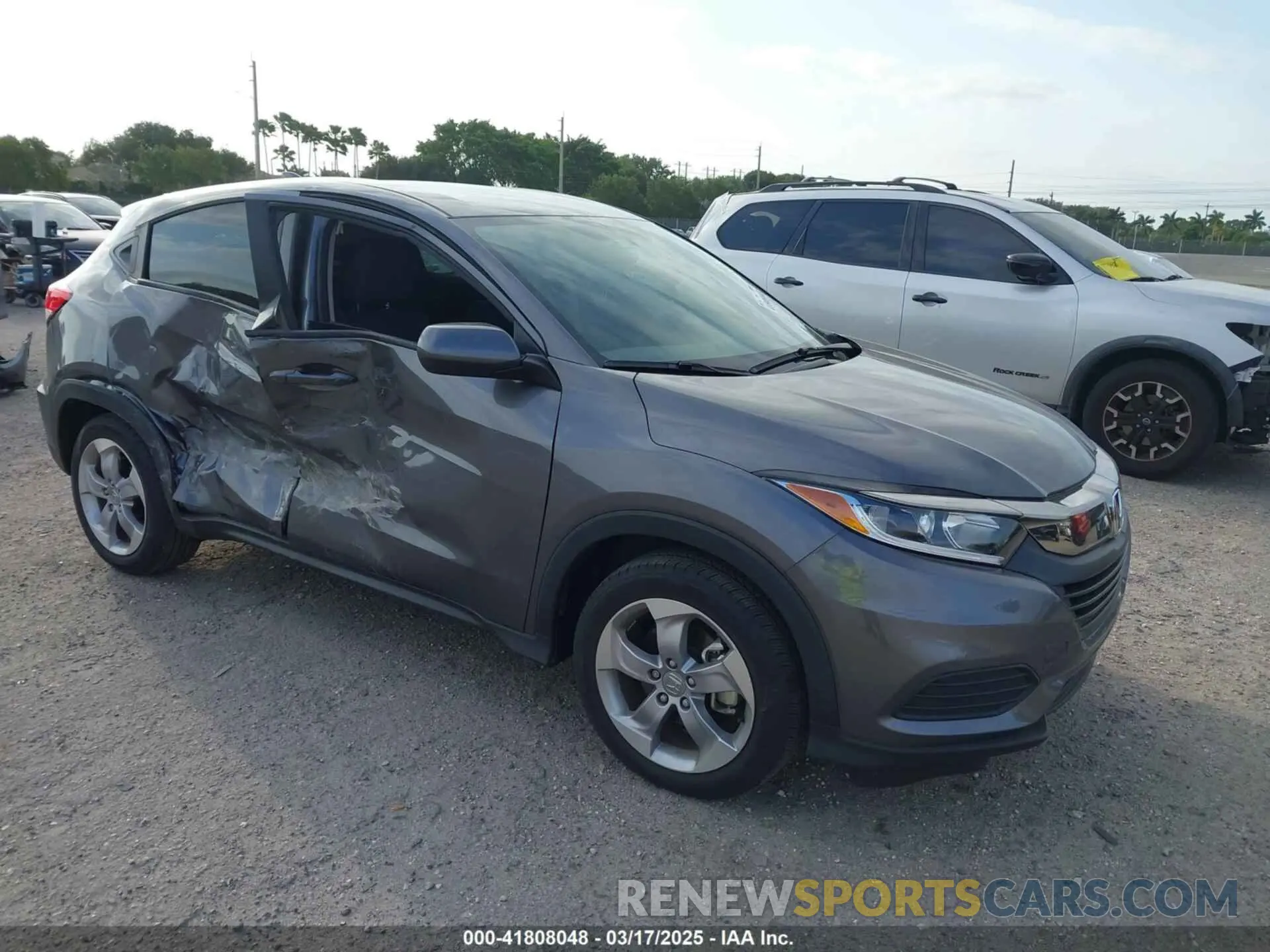 1 Photograph of a damaged car 3CZRU5H34NM708242 HONDA HR-V 2022