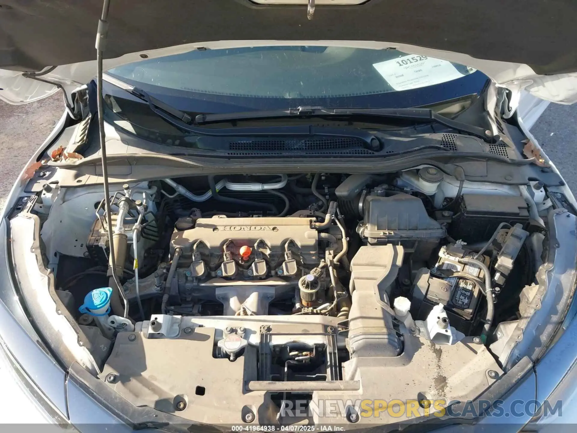 10 Photograph of a damaged car 3CZRU5H34NM708919 HONDA HR-V 2022