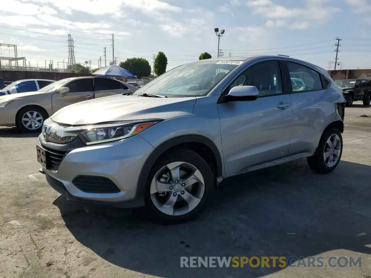 1 Photograph of a damaged car 3CZRU5H34NM717538 HONDA HR-V 2022