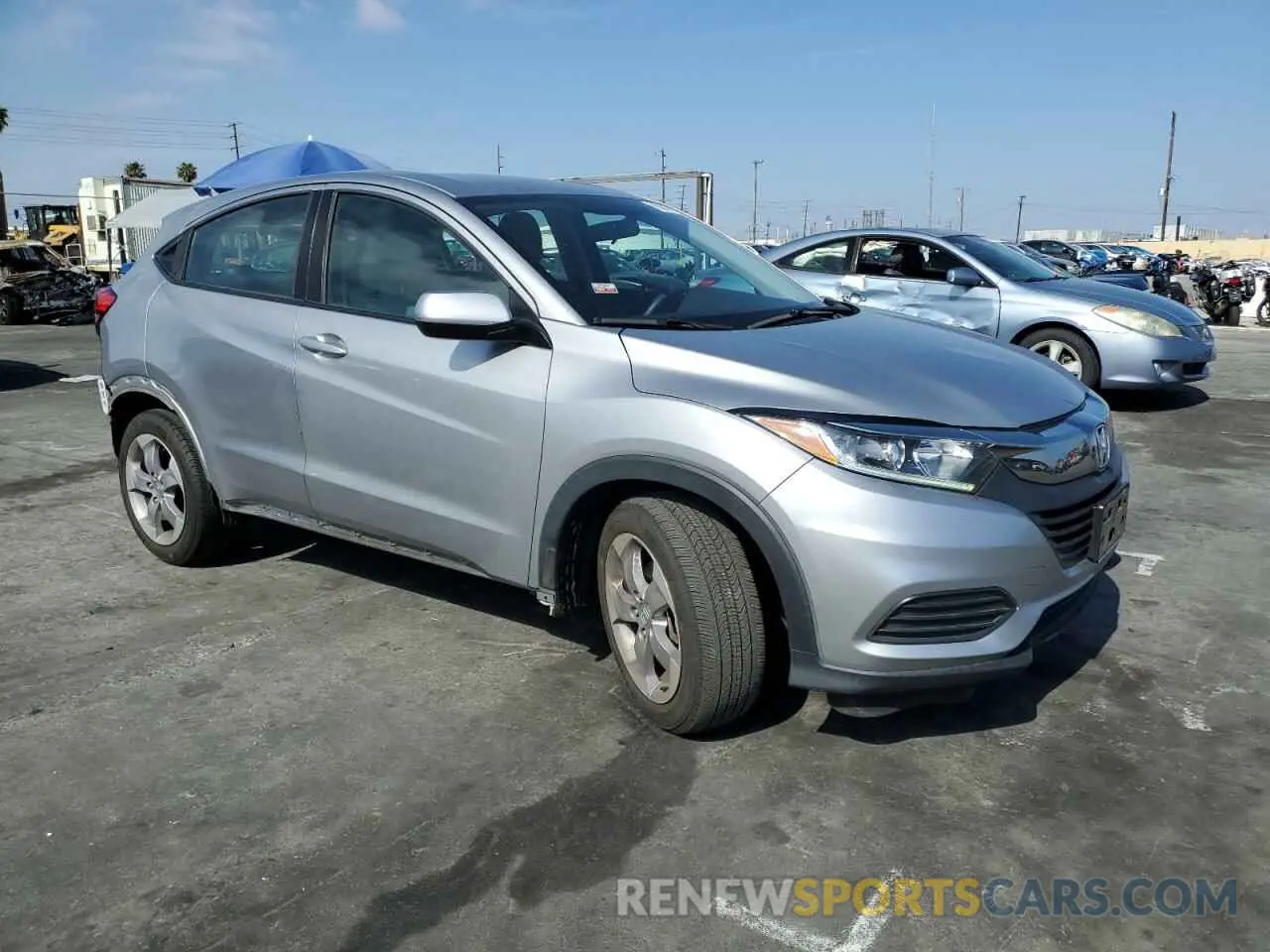 4 Photograph of a damaged car 3CZRU5H34NM717538 HONDA HR-V 2022