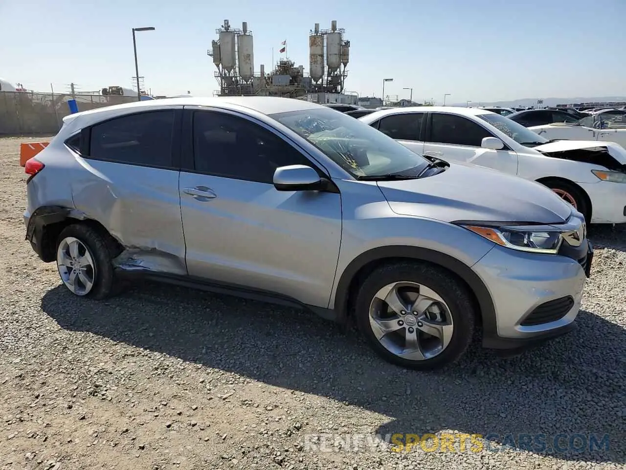 4 Photograph of a damaged car 3CZRU5H34NM724800 HONDA HR-V 2022