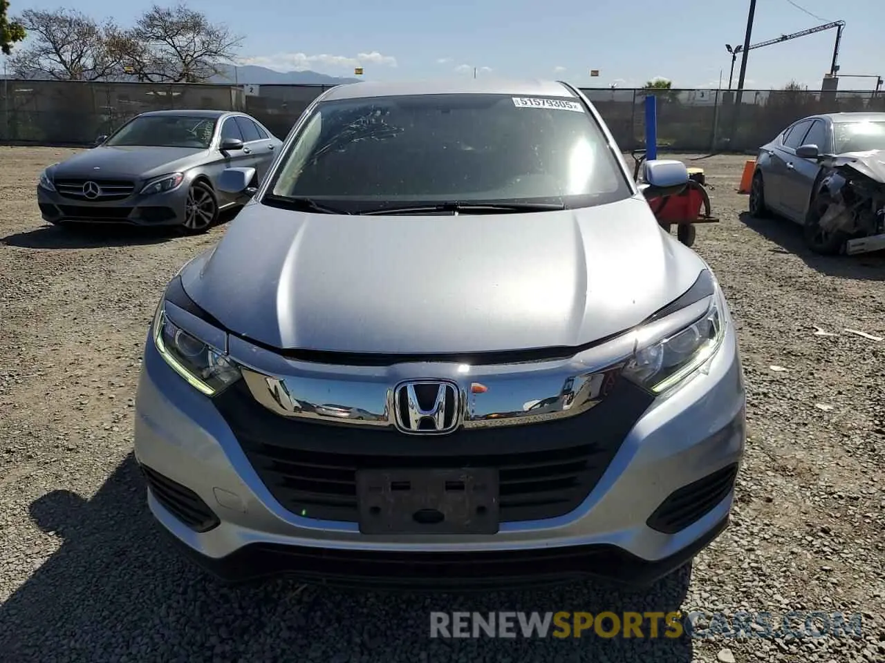 5 Photograph of a damaged car 3CZRU5H34NM724800 HONDA HR-V 2022