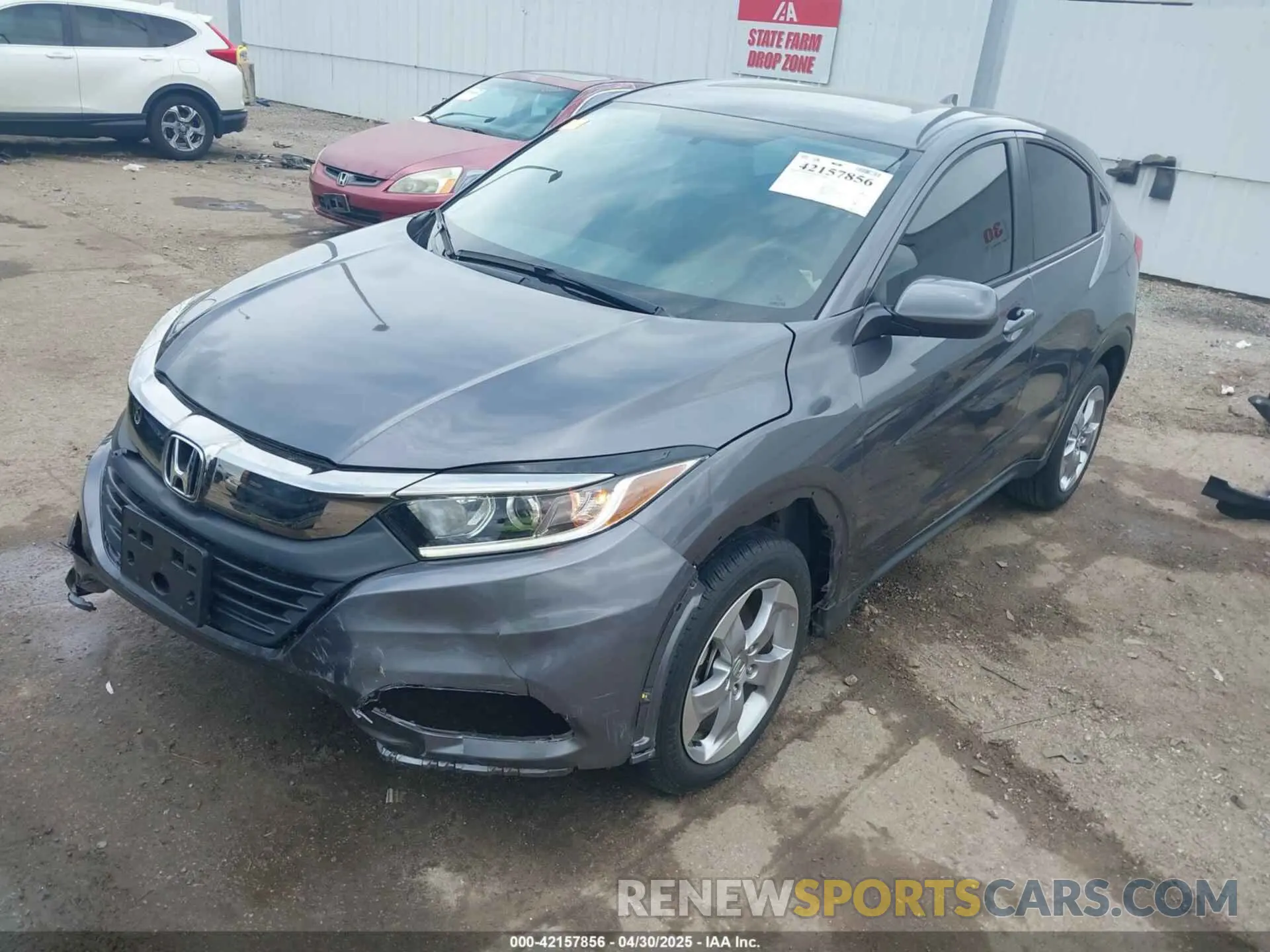 2 Photograph of a damaged car 3CZRU5H35NM703907 HONDA HR-V 2022