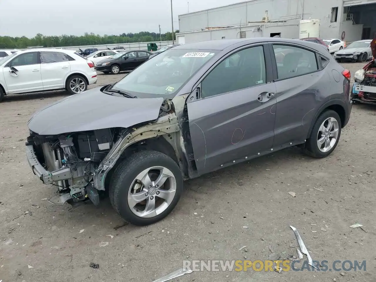1 Photograph of a damaged car 3CZRU5H36NM703866 HONDA HR-V 2022