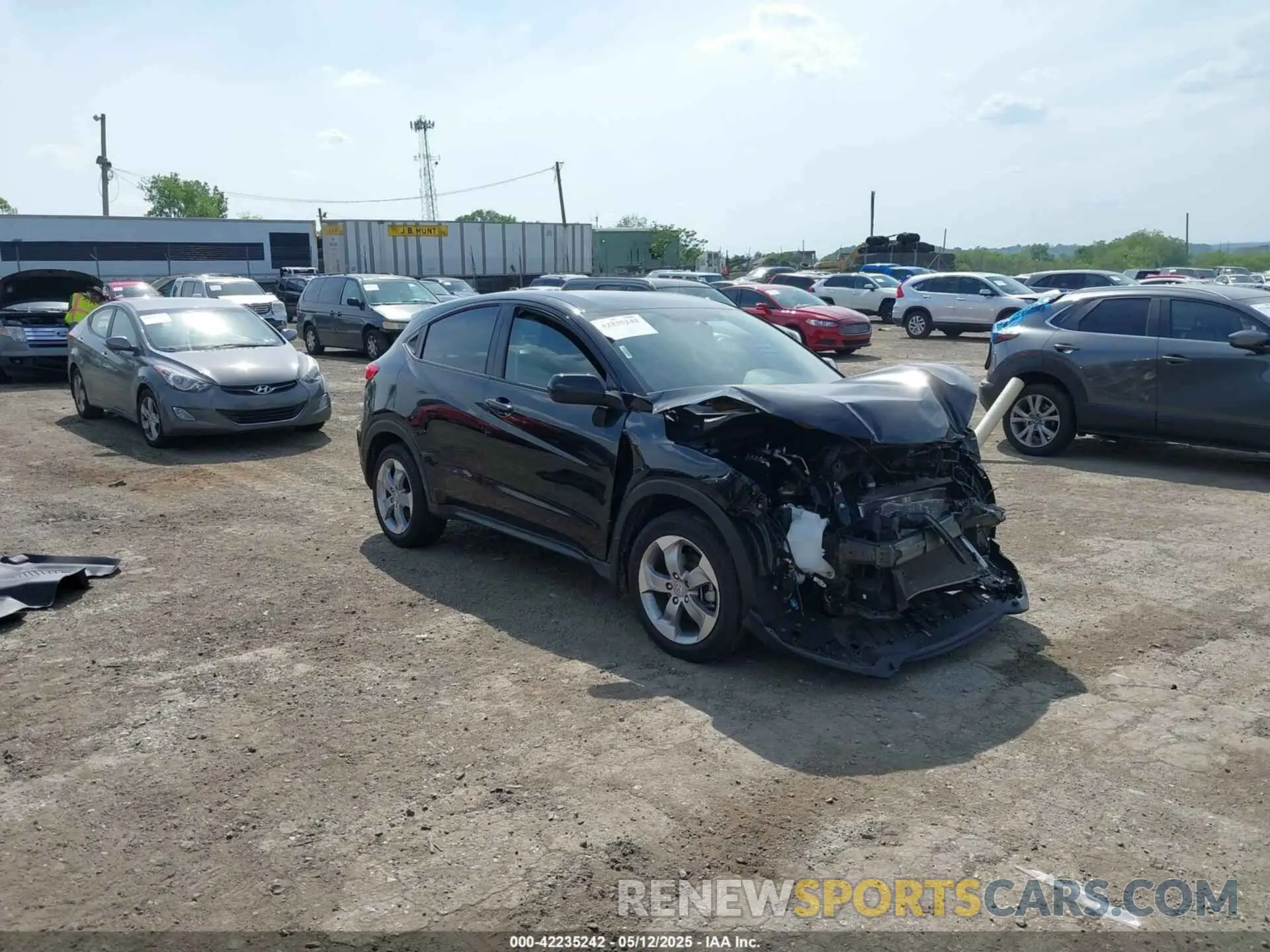 1 Photograph of a damaged car 3CZRU5H36NM743817 HONDA HR-V 2022