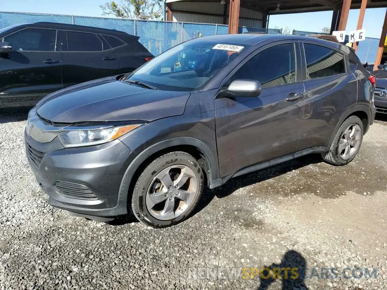 1 Photograph of a damaged car 3CZRU5H37NM702306 HONDA HR-V 2022