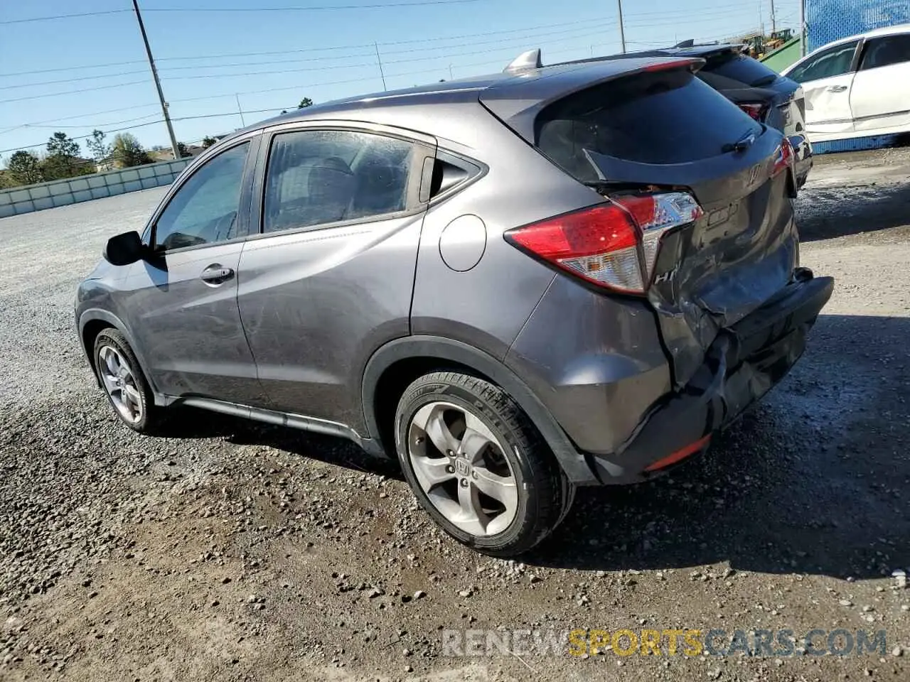 2 Photograph of a damaged car 3CZRU5H37NM702306 HONDA HR-V 2022
