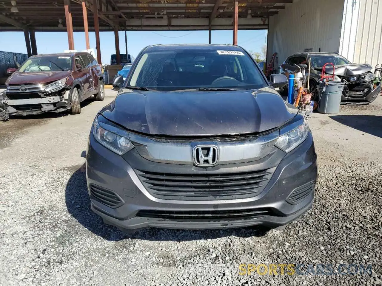 5 Photograph of a damaged car 3CZRU5H37NM702306 HONDA HR-V 2022