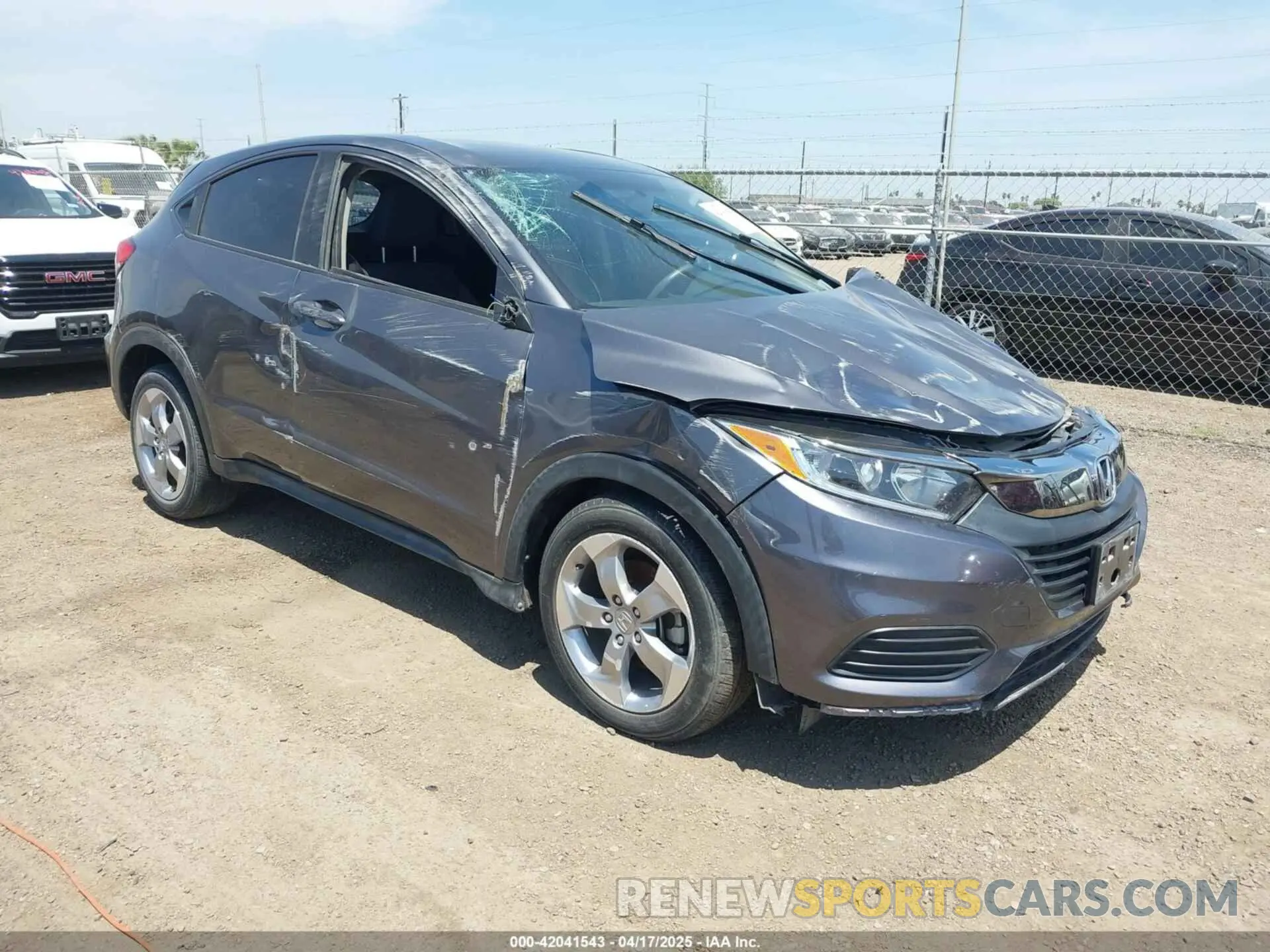 1 Photograph of a damaged car 3CZRU5H39NM724775 HONDA HR-V 2022