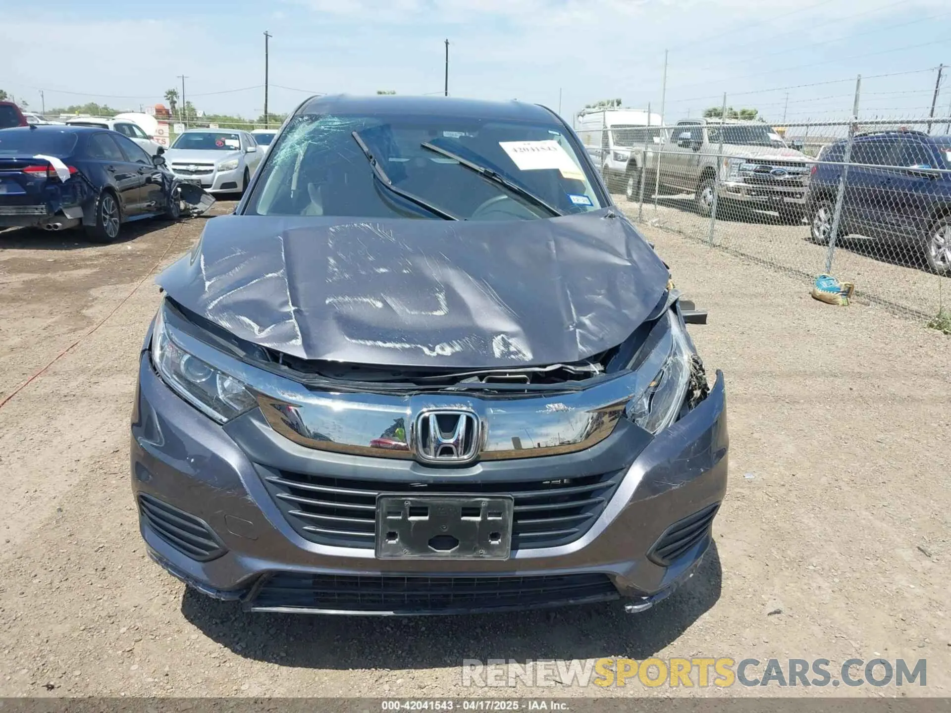 13 Photograph of a damaged car 3CZRU5H39NM724775 HONDA HR-V 2022