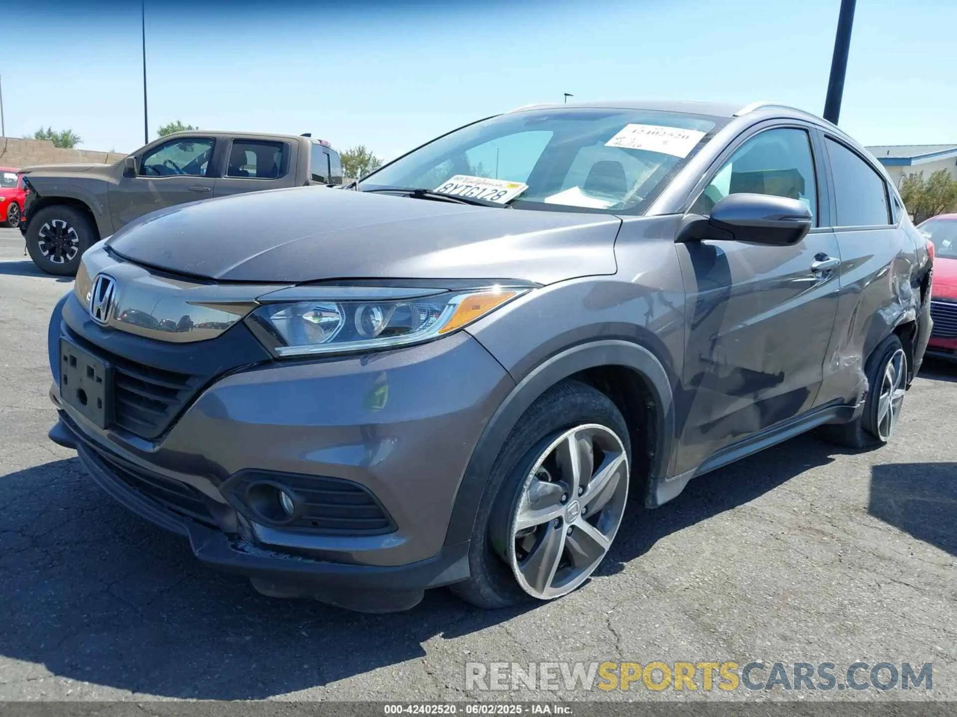 2 Photograph of a damaged car 3CZRU5H50NM711950 HONDA HR-V 2022