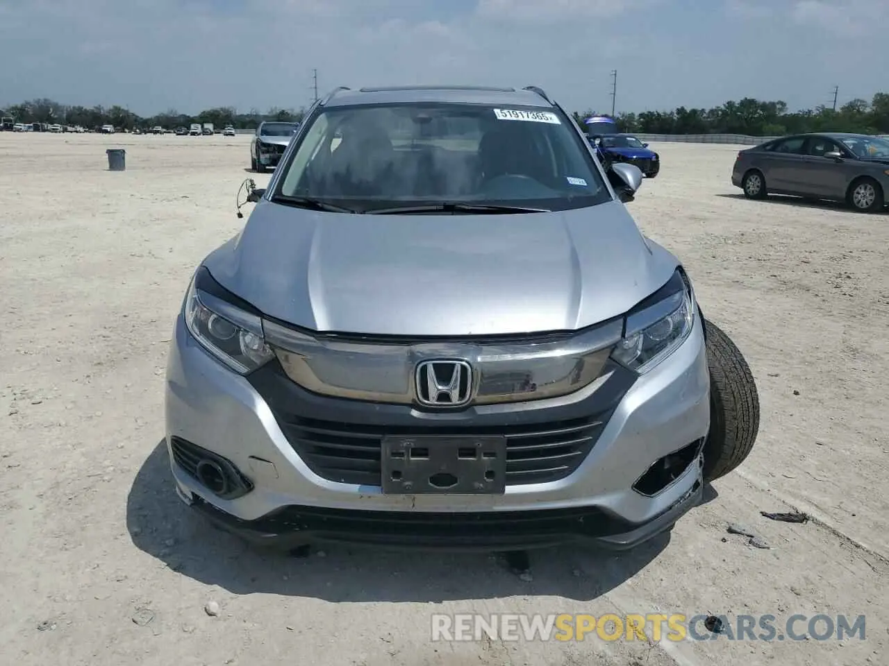5 Photograph of a damaged car 3CZRU5H50NM729624 HONDA HR-V 2022