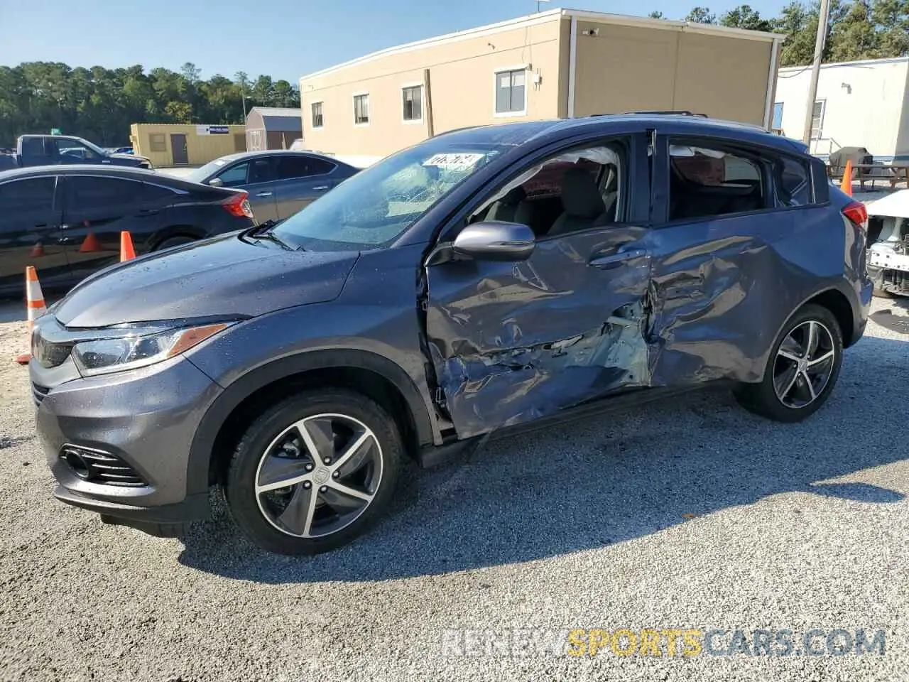 1 Photograph of a damaged car 3CZRU5H50NM729641 HONDA HR-V 2022