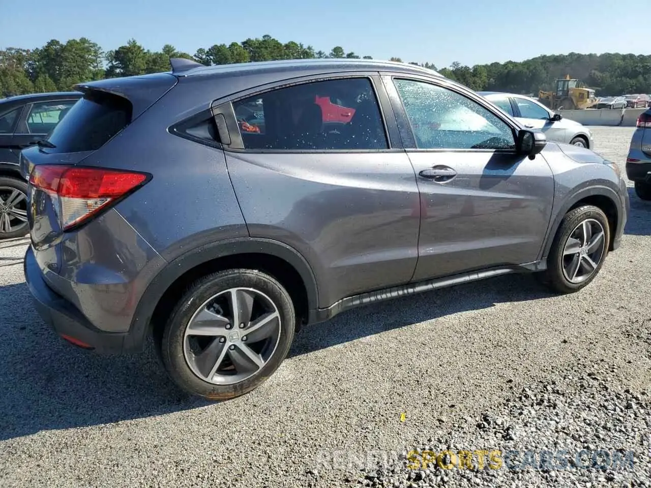 3 Photograph of a damaged car 3CZRU5H50NM729641 HONDA HR-V 2022