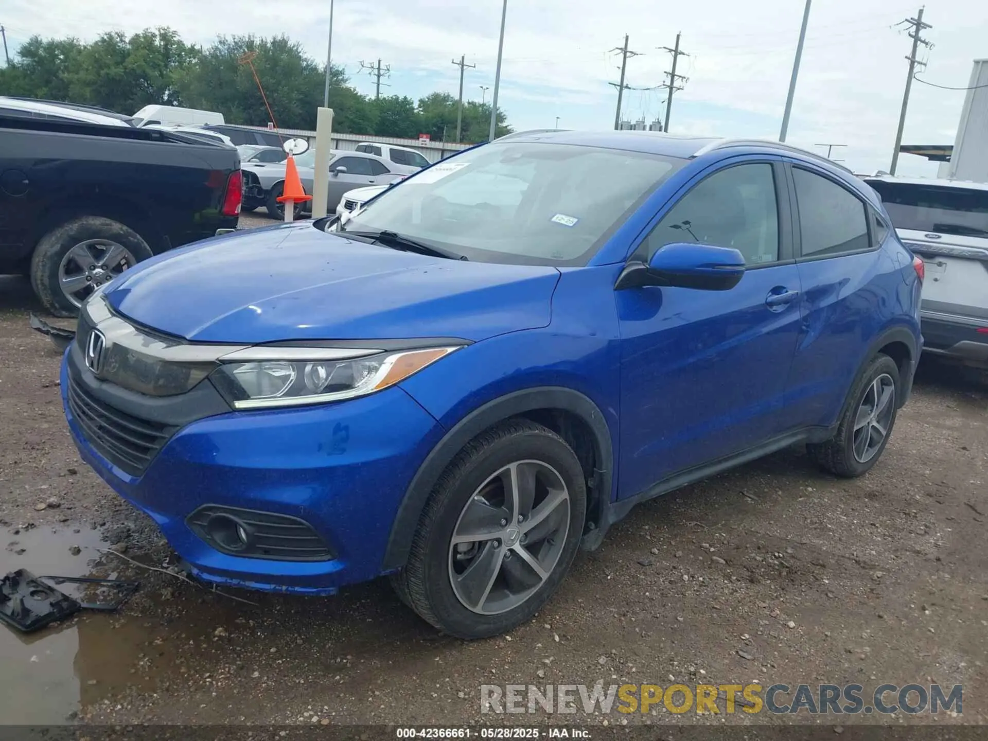 2 Photograph of a damaged car 3CZRU5H51NM710872 HONDA HR-V 2022