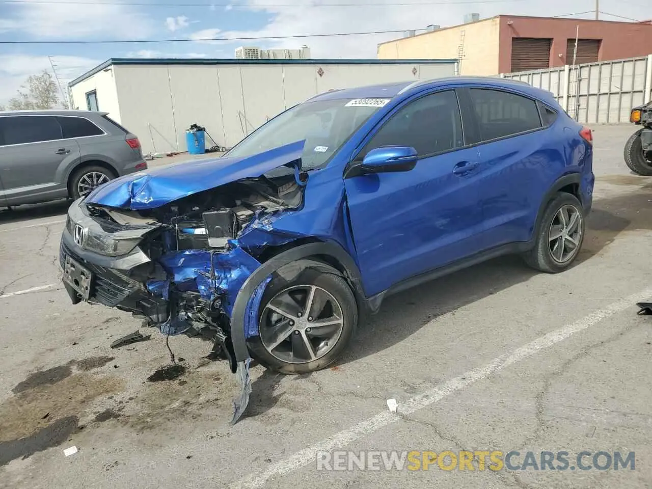 1 Photograph of a damaged car 3CZRU5H51NM715036 HONDA HR-V 2022
