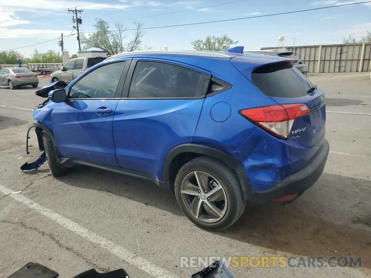 2 Photograph of a damaged car 3CZRU5H51NM715036 HONDA HR-V 2022