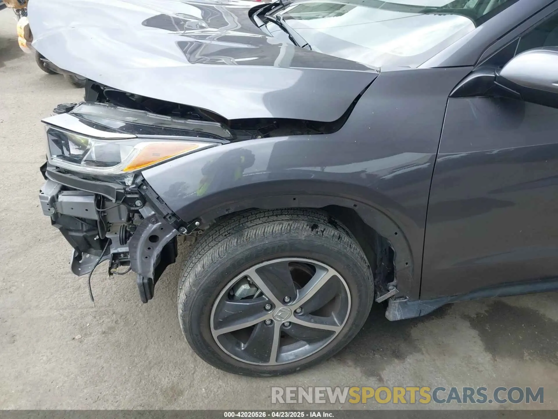 20 Photograph of a damaged car 3CZRU5H51NM719006 HONDA HR-V 2022