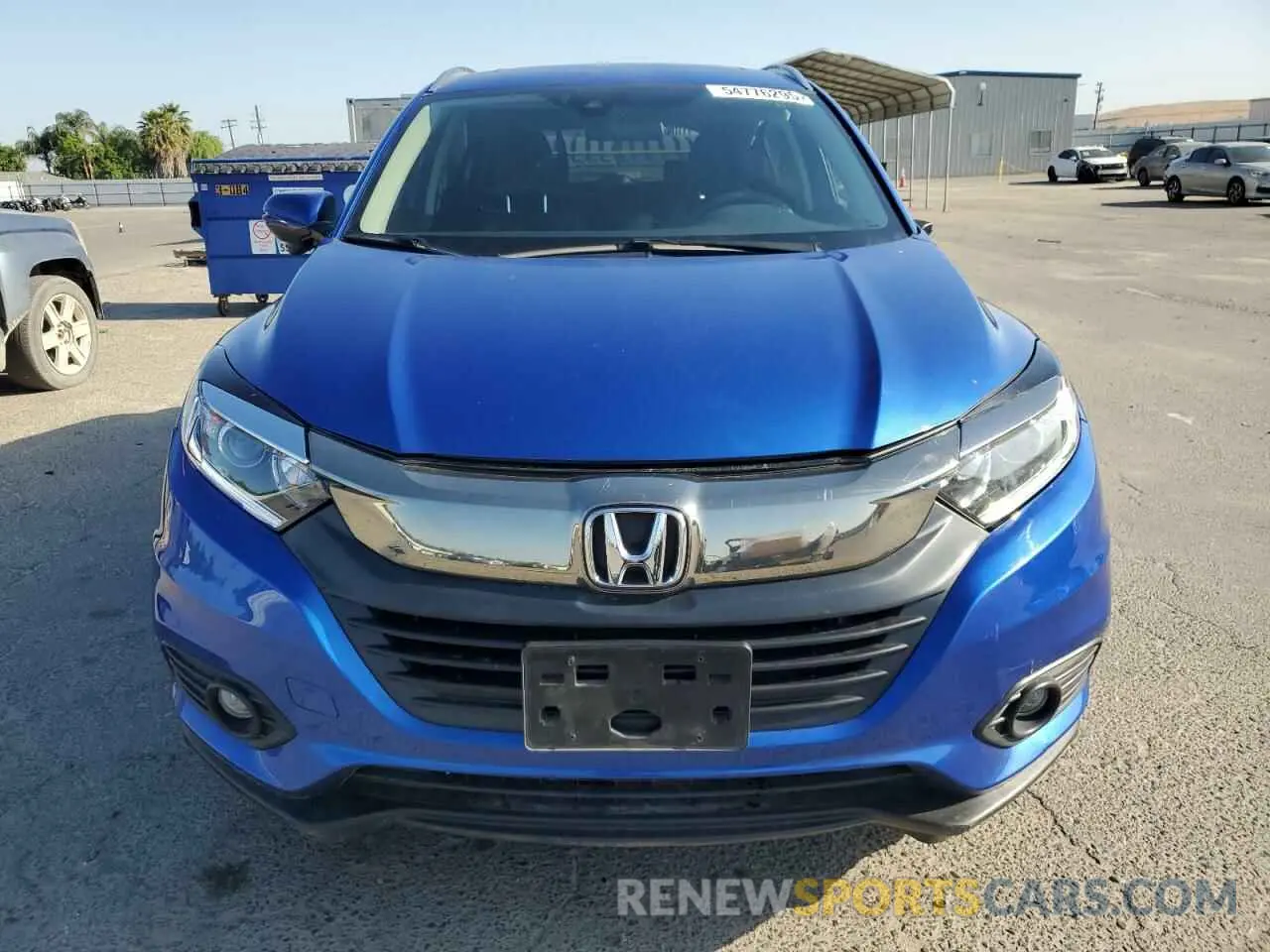 5 Photograph of a damaged car 3CZRU5H51NM727588 HONDA HR-V 2022