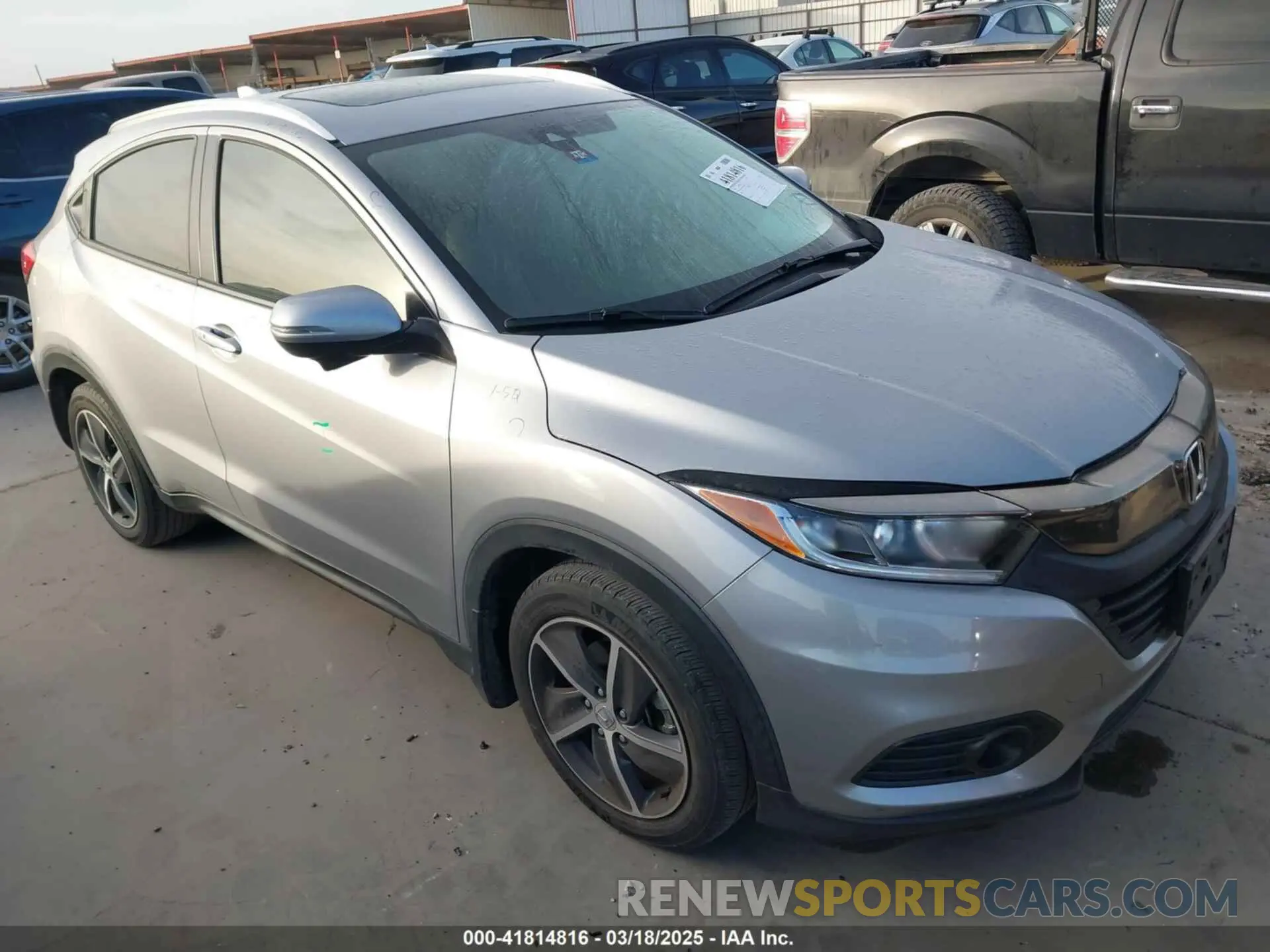 1 Photograph of a damaged car 3CZRU5H51NM732256 HONDA HR-V 2022