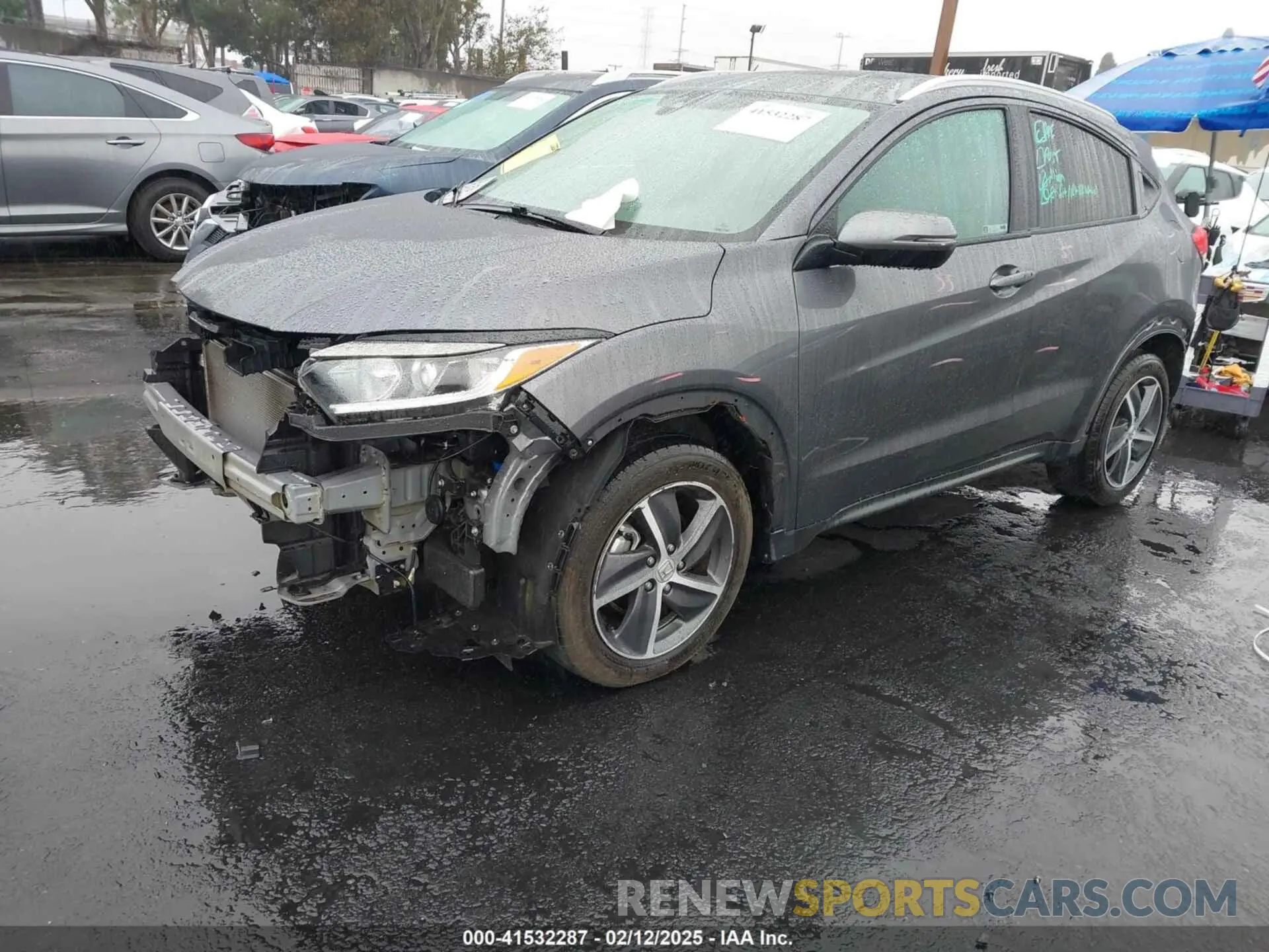 2 Photograph of a damaged car 3CZRU5H51NM742690 HONDA HR-V 2022