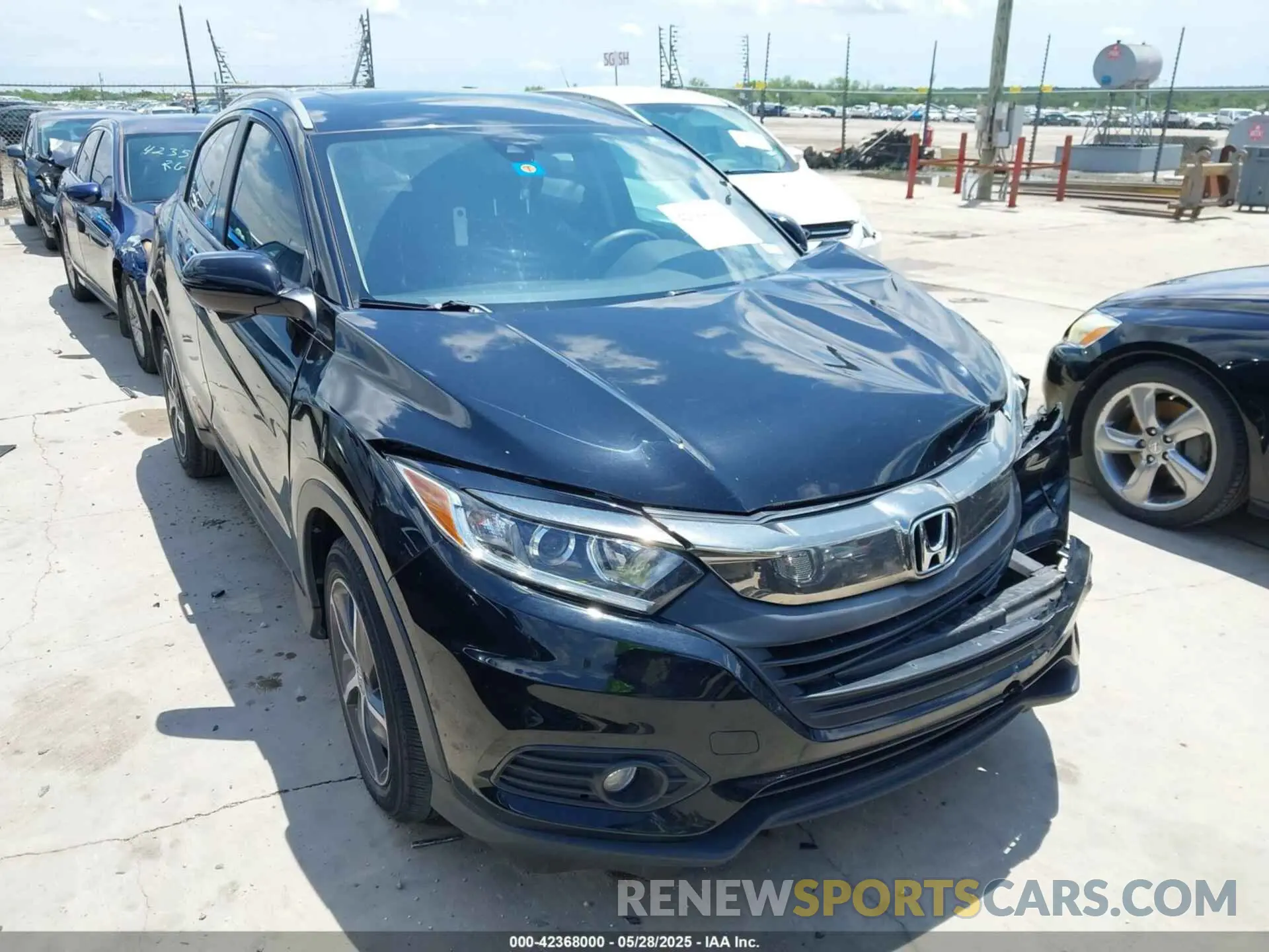 1 Photograph of a damaged car 3CZRU5H52NM700223 HONDA HR-V 2022