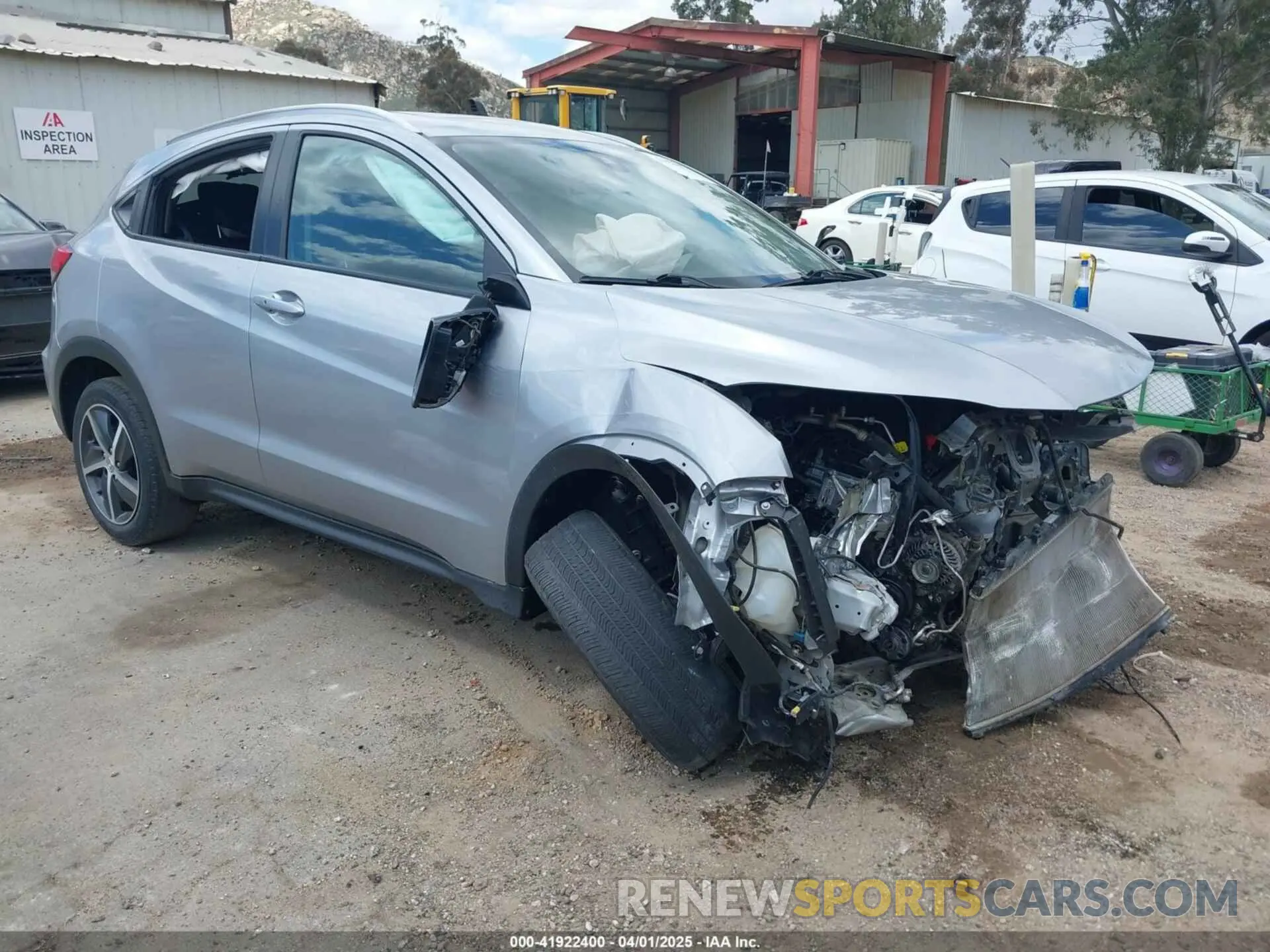 1 Photograph of a damaged car 3CZRU5H52NM734551 HONDA HR-V 2022