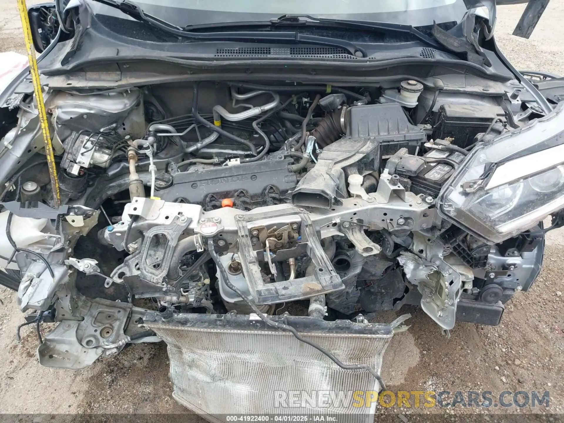 10 Photograph of a damaged car 3CZRU5H52NM734551 HONDA HR-V 2022