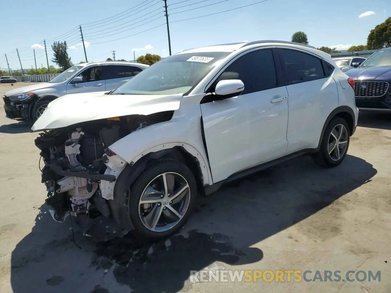 1 Photograph of a damaged car 3CZRU5H52NM739250 HONDA HR-V 2022